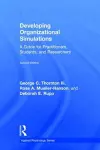 Developing Organizational Simulations cover