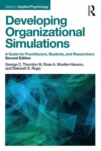 Developing Organizational Simulations cover