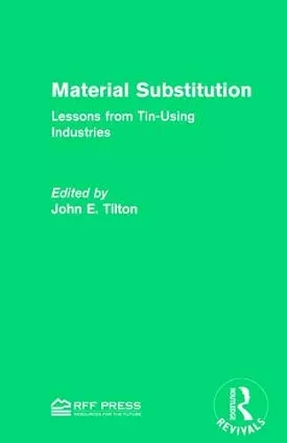 Material Substitution cover