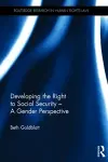 Developing the Right to Social Security - A Gender Perspective cover