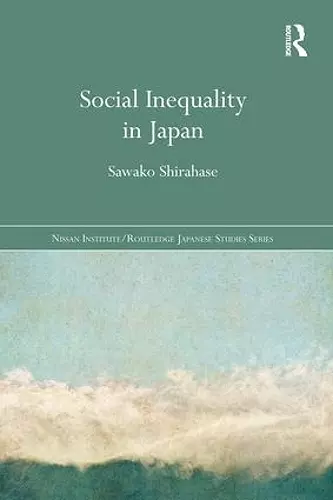 Social Inequality in Japan cover