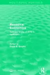 Resource Economics cover