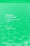 Resource Economics cover