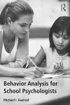 Behavior Analysis for School Psychologists cover