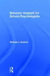 Behavior Analysis for School Psychologists cover