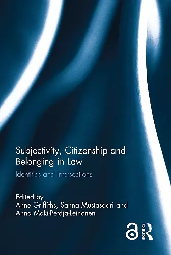 Subjectivity, Citizenship and Belonging in Law cover