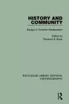 History and Community cover