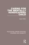 Caring for the Mentally Handicapped Child cover