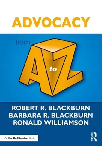 Advocacy from A to Z cover