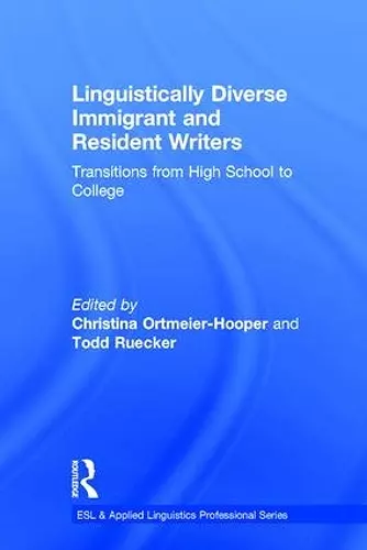 Linguistically Diverse Immigrant and Resident Writers cover