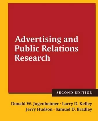 Advertising and Public Relations Research cover