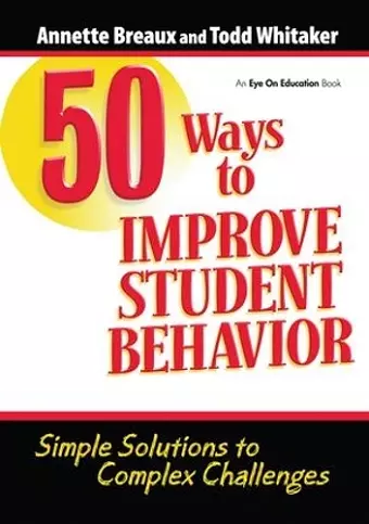 50 Ways to Improve Student Behavior cover