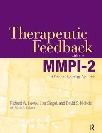 Therapeutic Feedback with the MMPI-2 cover