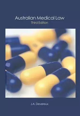 Australian Medical Law cover