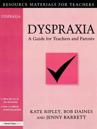 Dyspraxia cover