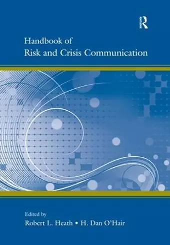 Handbook of Risk and Crisis Communication cover