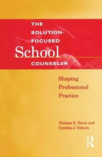 Solution-Focused School Counselor cover