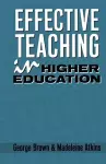 Effective Teaching in Higher Education cover