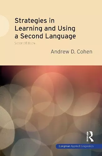 Strategies in Learning and Using a Second Language cover