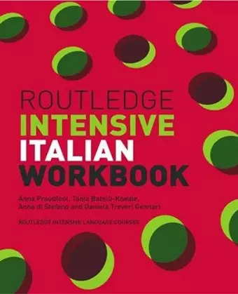 Routledge Intensive Italian Workbook cover