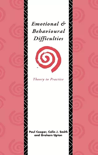 Emotional and Behavioural Difficulties cover