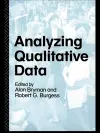 Analyzing Qualitative Data cover