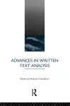 Advances in Written Text Analysis cover