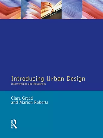 Introducing Urban Design cover