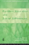 Families, Education and Social Differences cover