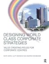 Designing World Class Corporate Strategies cover