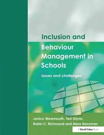 Inclusion and Behaviour Management in Schools cover