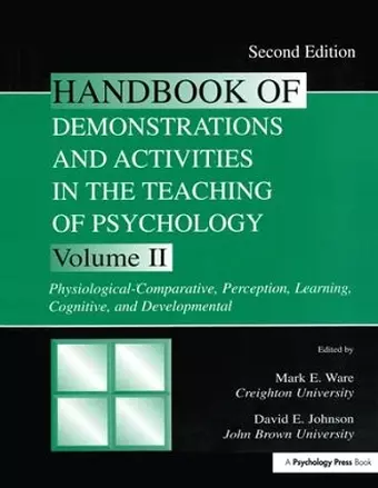 Handbook of Demonstrations and Activities in the Teaching of Psychology cover