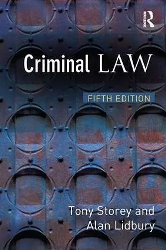 Criminal Law cover