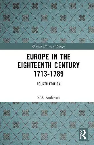 Europe in the Eighteenth Century 1713-1789 cover