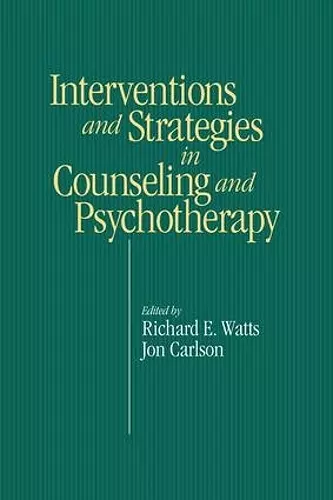 Intervention & Strategies in Counseling and Psychotherapy cover