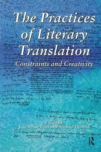 The Practices of Literary Translation cover