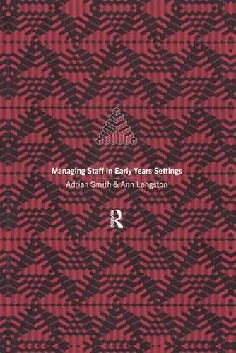 Managing Staff in Early Years Settings cover