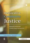 Restorative Community Justice cover