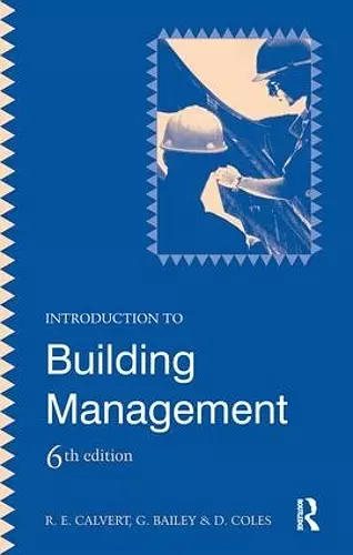 Introduction to Building Management cover
