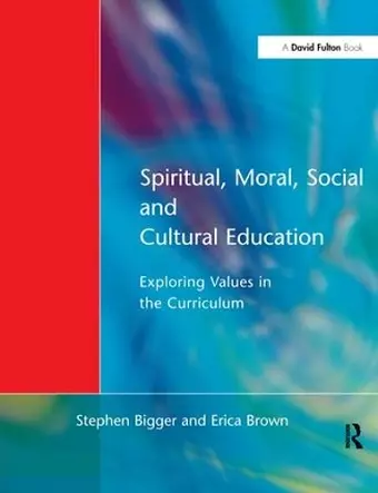 Spiritual, Moral, Social, & Cultural Education cover