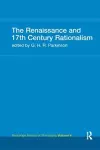 The Renaissance and 17th Century Rationalism cover