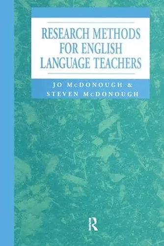 Research Methods for English Language Teachers cover