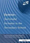 Dyslexia-Successful Inclusion in the Secondary School cover