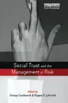 Social Trust and the Management of Risk cover