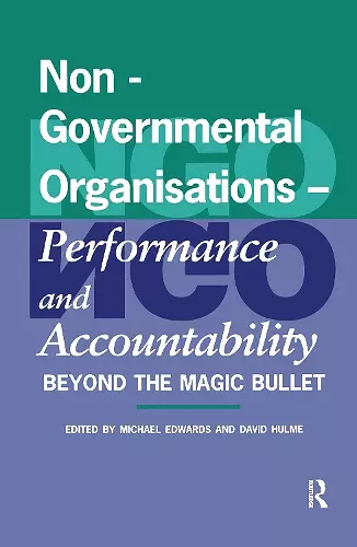 Non-Governmental Organisations - Performance and Accountability cover