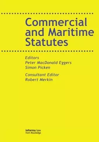 Commercial and Maritime Statutes cover