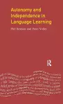 Autonomy and Independence in Language Learning cover