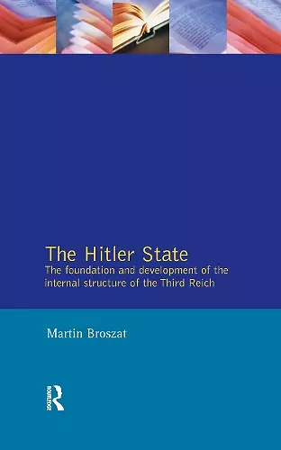 The Hitler State cover