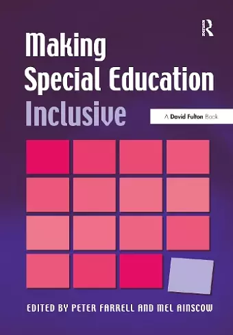 Making Special Education Inclusive cover