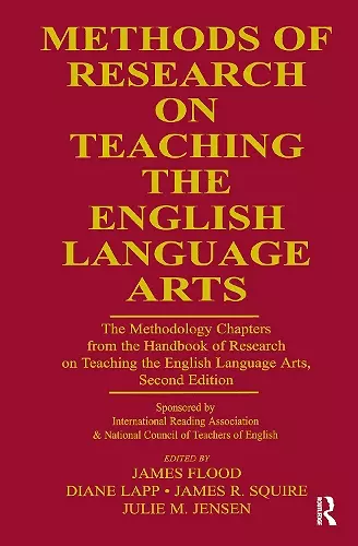 Methods of Research on Teaching the English Language Arts cover